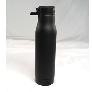 ZULU Ace Black Insulated Stainless Steel Water Bottle Flip Top Lid Sports